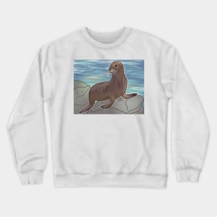 California Sea Lion Crewneck Sweatshirt